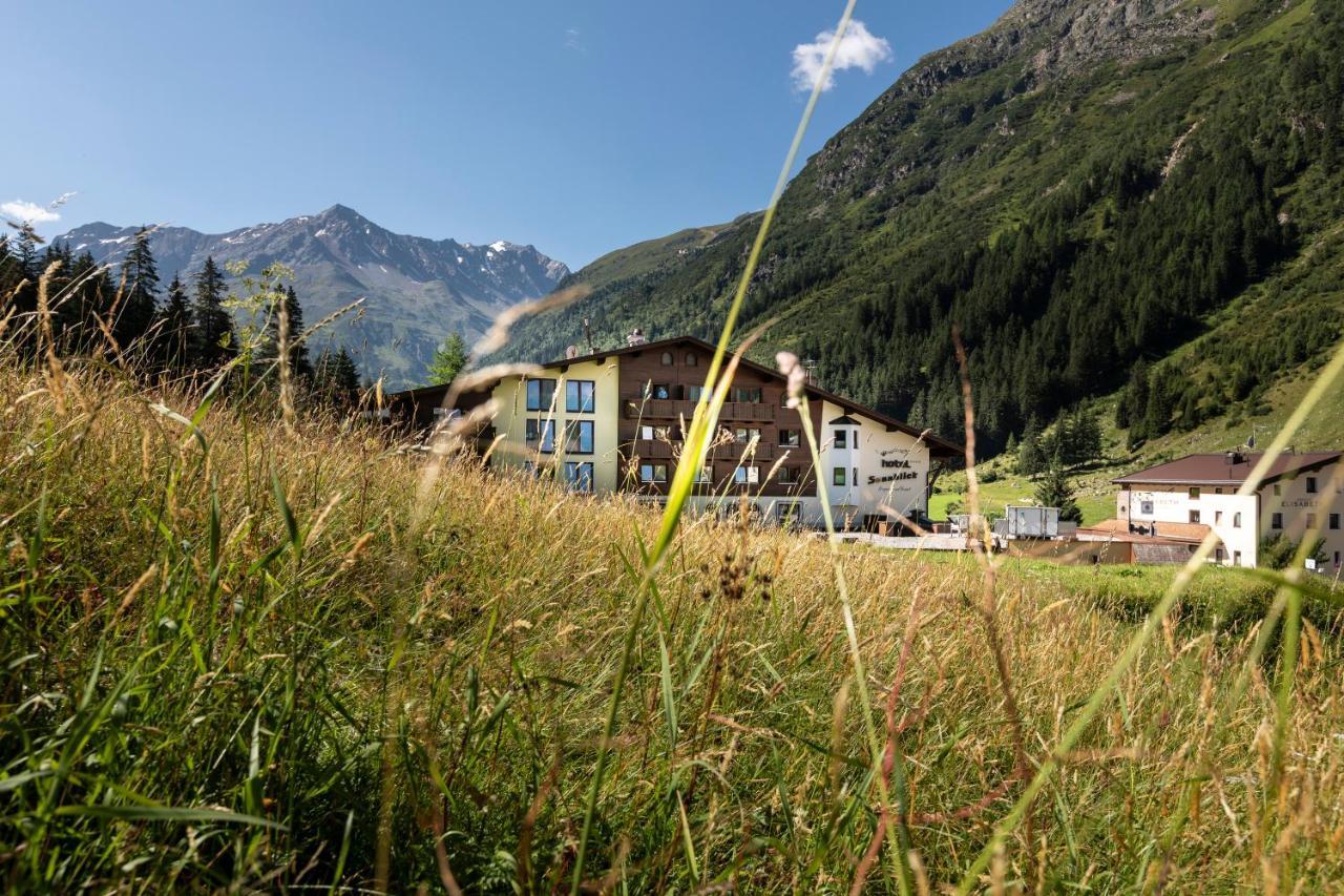 Hotel Sonnblick Sankt Leonhard im Pitztal Eksteriør billede